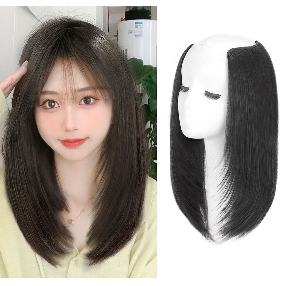 Jual Wig Toupee Hair Clip Rambut Palsu Wanita Rambut Sambung Big Layer