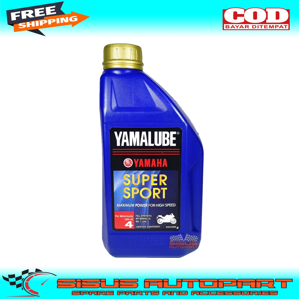 Jual OLI YAMALUBE SUPER SPORT YAMALUBE SUPER SPORT 1 LITER 10W 40