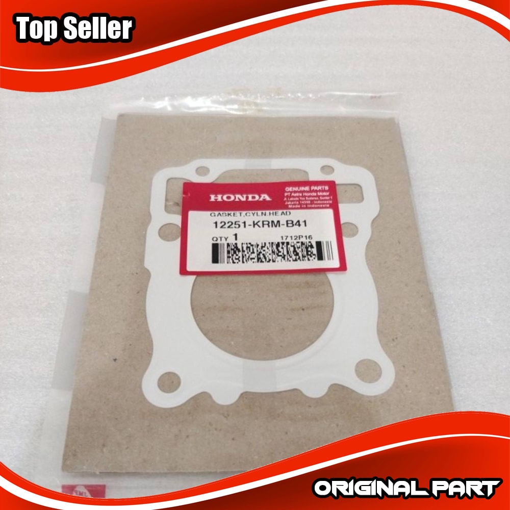 Jual Gasket Cylinder Head Honda Mega Pro New Monoshock Verza