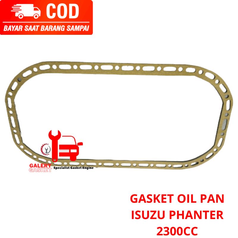 Jual PACKING CARTER PAKING BAK OLI GASKET OIL PAN ISUZU PHANTER 2300CC