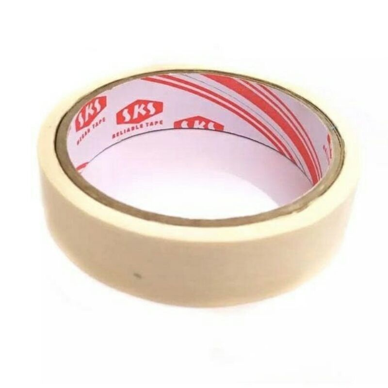 Jual Masking Tape Lakban Kertas Sks Inci Yard Shopee Indonesia