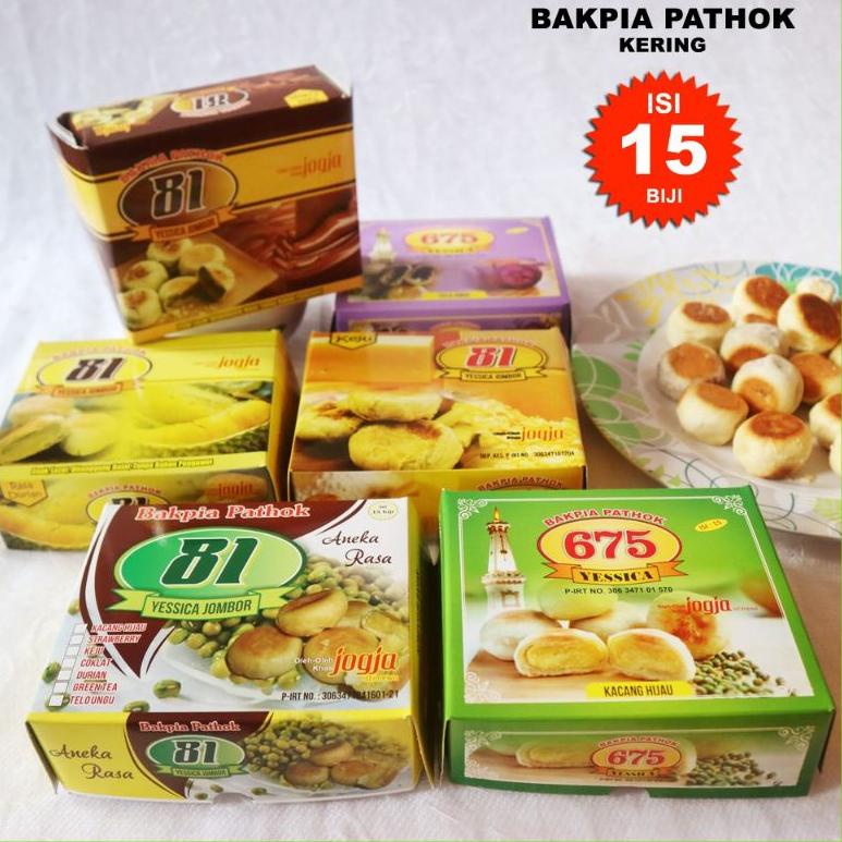 Jual Promo Brand Bakpia Pathok Yessica Isi Asli Jogja Kering