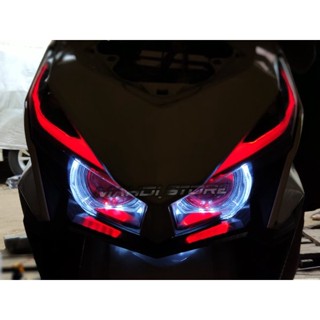 Jual Headlamp Vario 125 150 Old Led Projie AES B1 BMW Lensa Ultimate