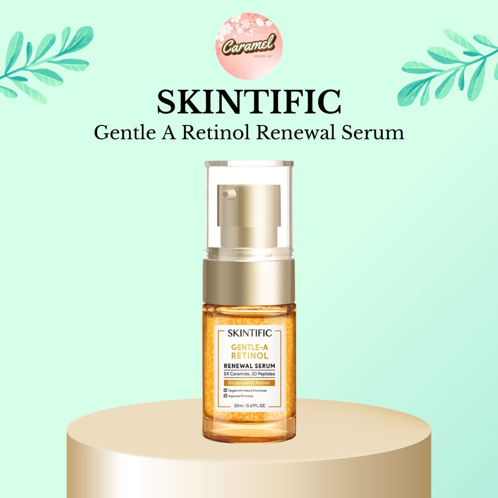 Jual SKINTIFIC Gentle A Retinol Renewal Serum Encapsulated Retinol