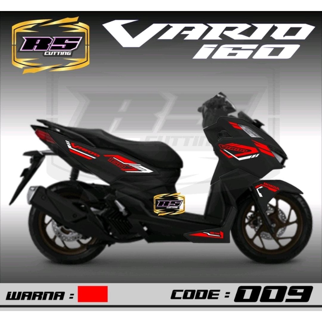 Jual Sticker Cutting Vario 160 All New Aksesoris Motor Vario New 2022