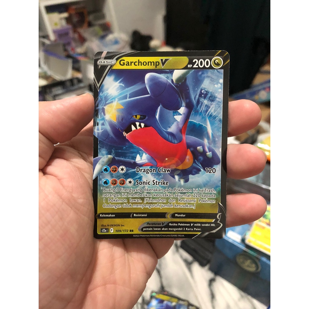 Jual Kartu Pokemon TCG Garchomp V RR S12a VStar Semesta Original