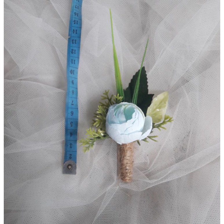 Jual Corsage Korsase Boutonniere Pin Bunga Jas Dada Pengantin Dan