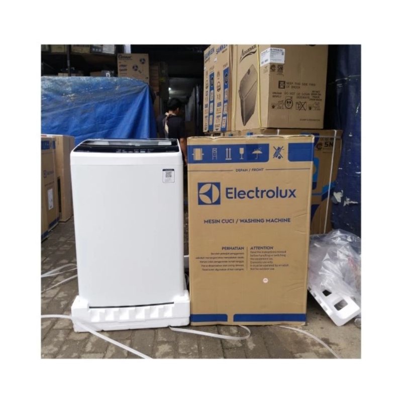 Jual Mesin Cuci Electrolux 1 Tabung EWT 7078K6WA Kaps 7 Kg Shopee