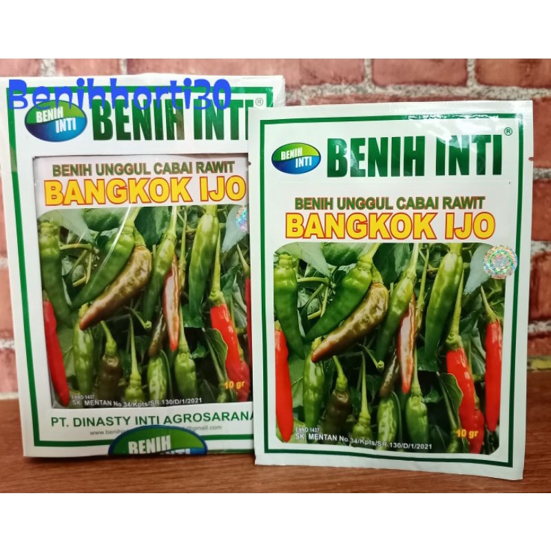 Jual Benih Cabe Rawit Bangkok Ijo Isi 10 Gram Shopee Indonesia