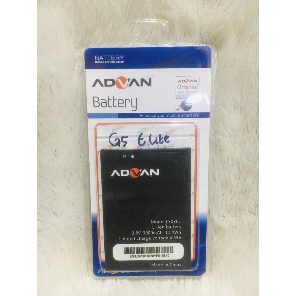 Jual Baterai Advan G5 Elite Movie Hero 6003 L30Y01 3000mAh Original 99