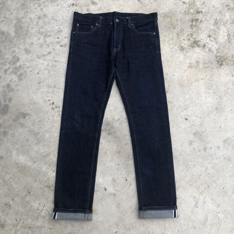 Jual Uniqlo Jeans Selvedge Second Original Shopee Indonesia