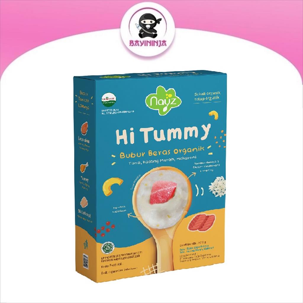 Jual Nayz Bubur Beras Organik Elhappy Tummy Rasa Tuna Box G