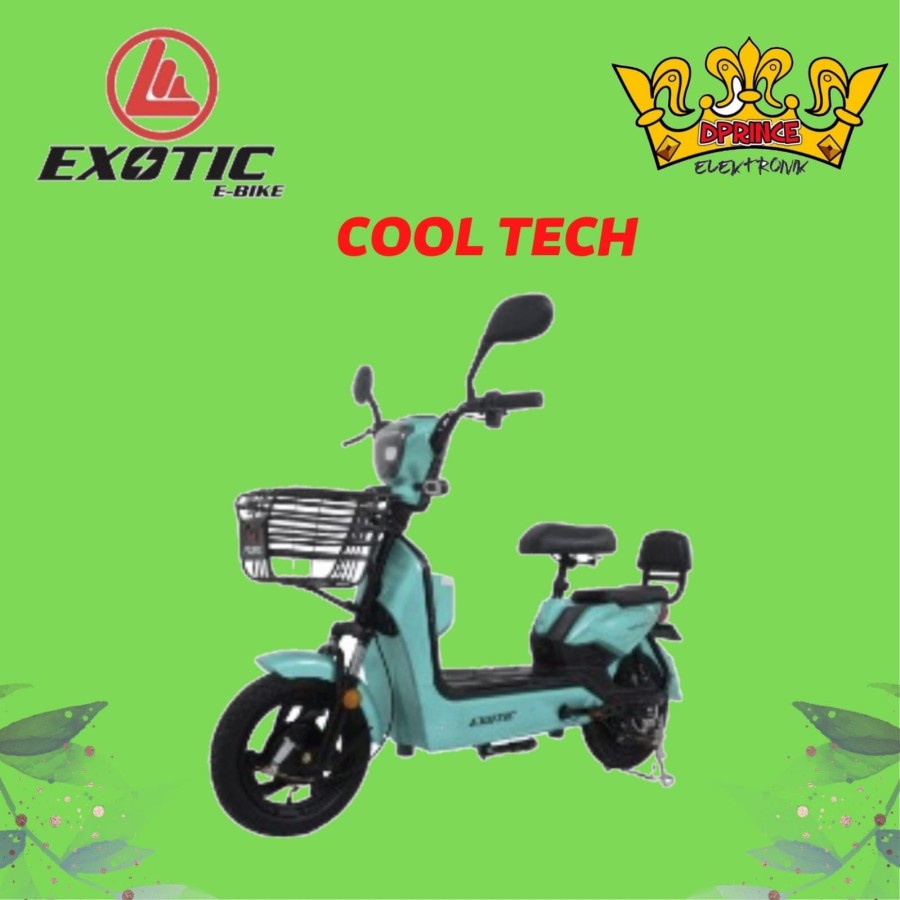 Jual Sepeda Listrik EXOTIC Cooltech Cool Tech By PASIFIK Shopee Indonesia