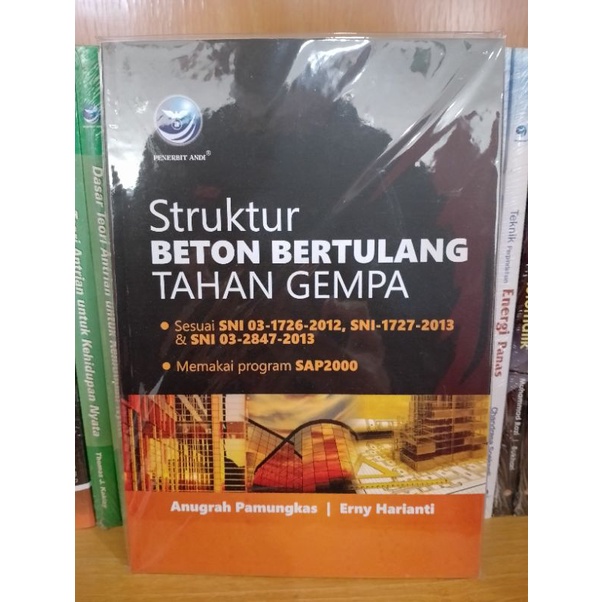 Jual Struktur Beton Bertulang Tahan Gempa Penerbit Andi Original Shopee Indonesia