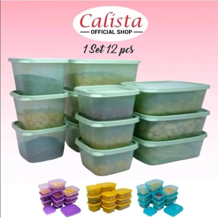 Jual Murmer Food Container Calista Set Isi Pcs Toples Penyimpanan