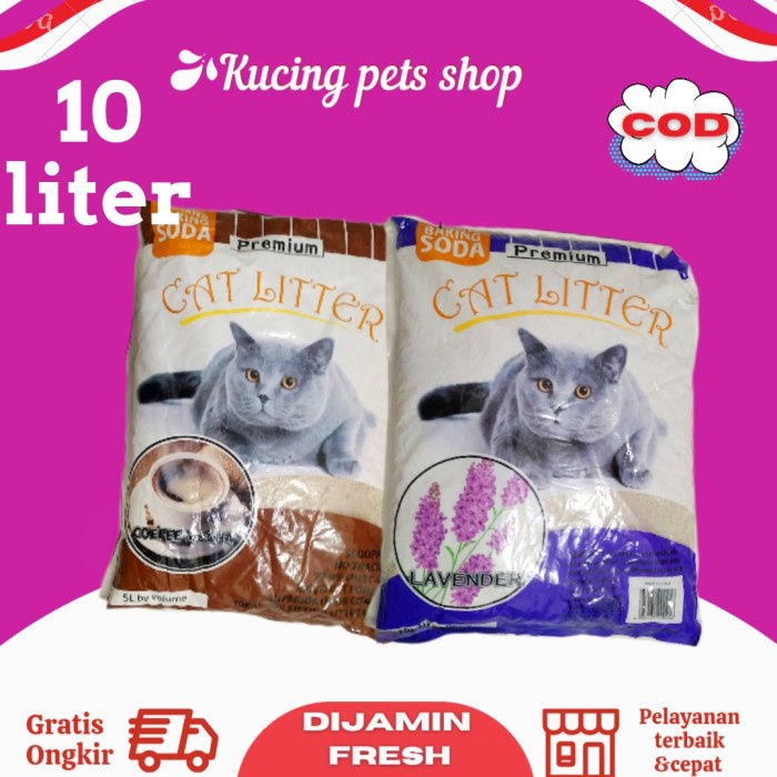 Jual Alpha Premium Cat Litter Pasir Gumpal Wangi Alpha Premium Liter