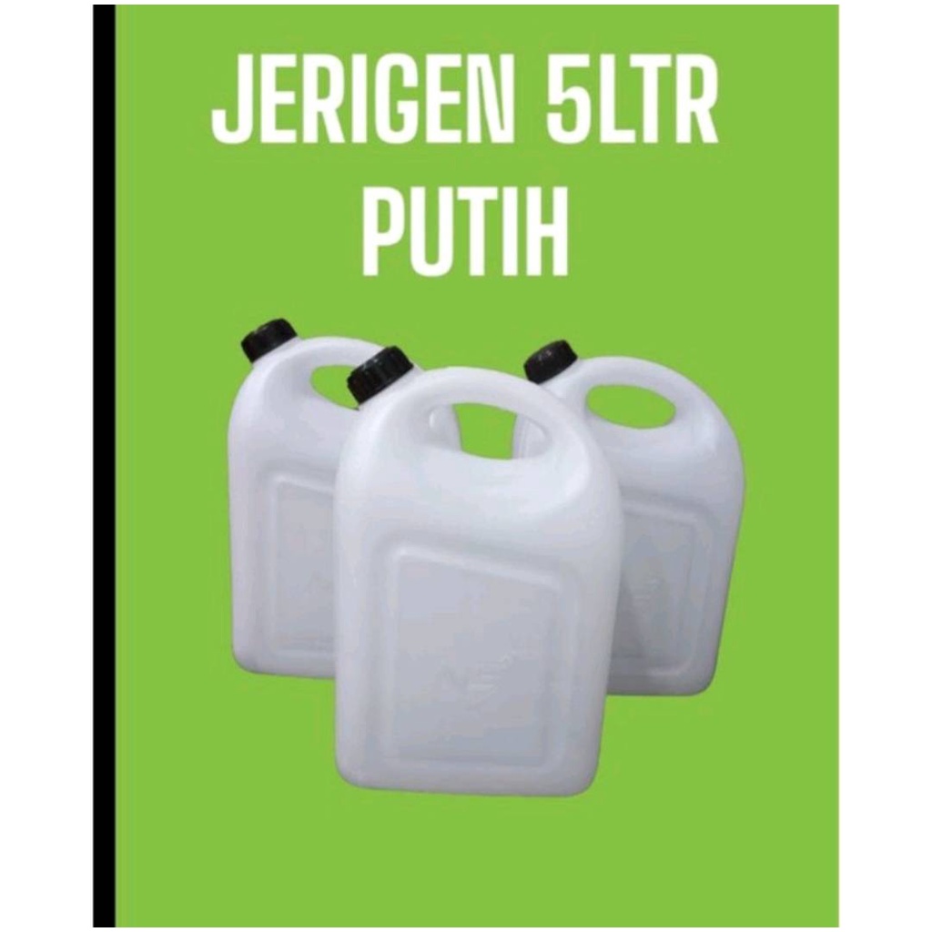 Jual Jirigen Plastik Jirigen Ukuran Liter Kondisi Baru Bukan