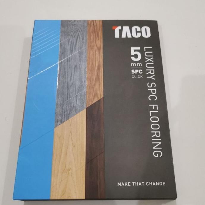 Jual Sample Buku Katalog SPC Click TACO Tebal 5mm READY Shopee