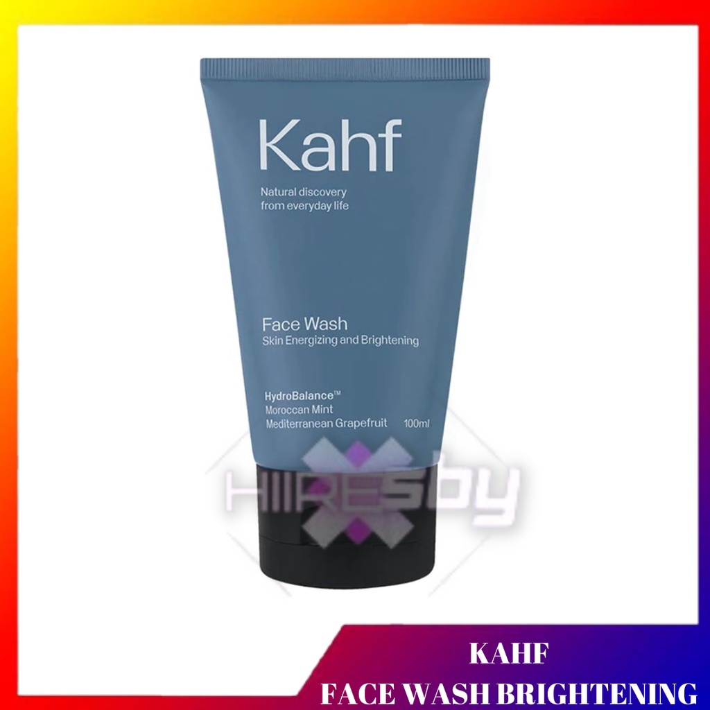 Jual Kahf Skin Energizing And Brightening Face Wash 100 Ml Sabun