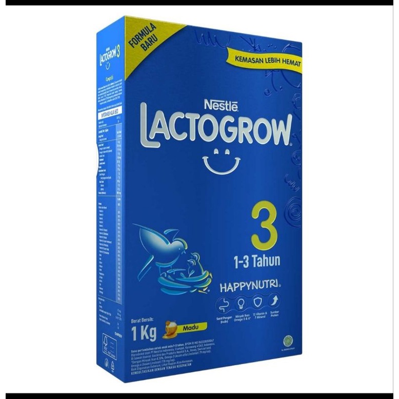 Jual Nestle Lactogrow 3 Susu Pertumbuhan Rasa Madu 1 3 Tahun Shopee