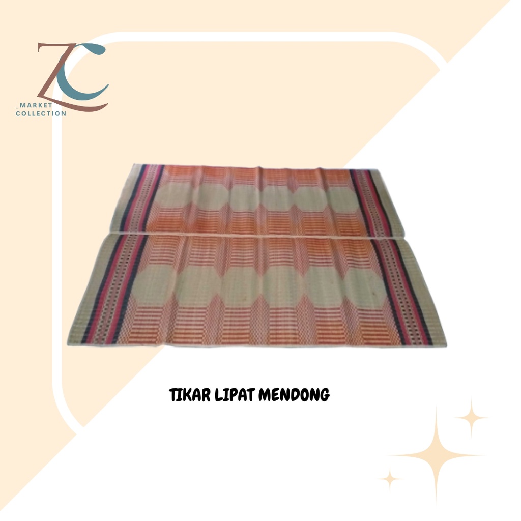 Jual Tikar Lipat Mendong Jumbo Karpet Lesehan Tikar Anyaman Asli X