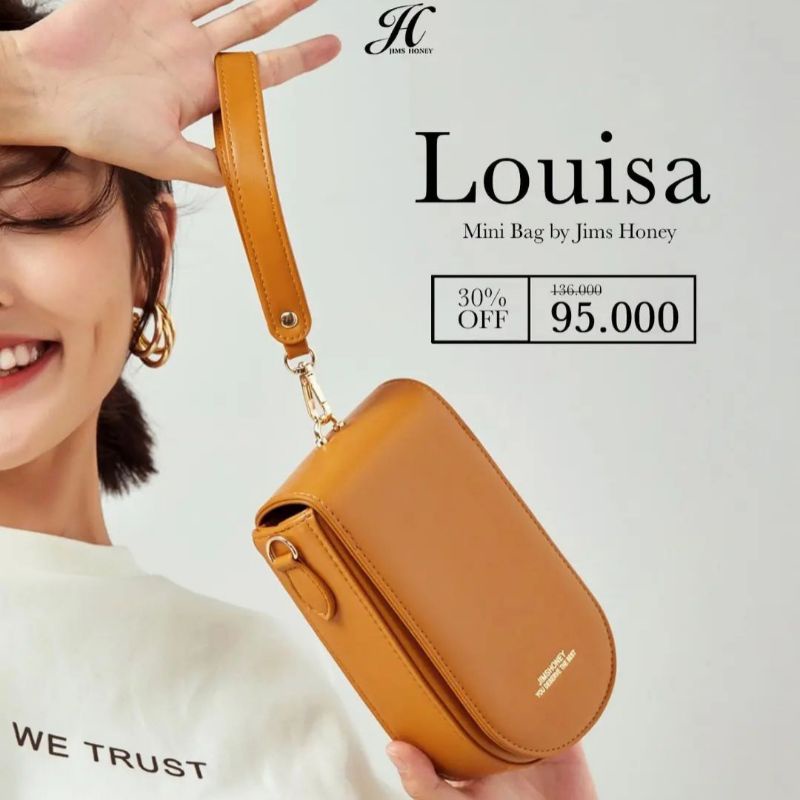 Jual LOUISA Mini Bag JIMS HONEY Tas Selempang HP Wanita Sling Phone