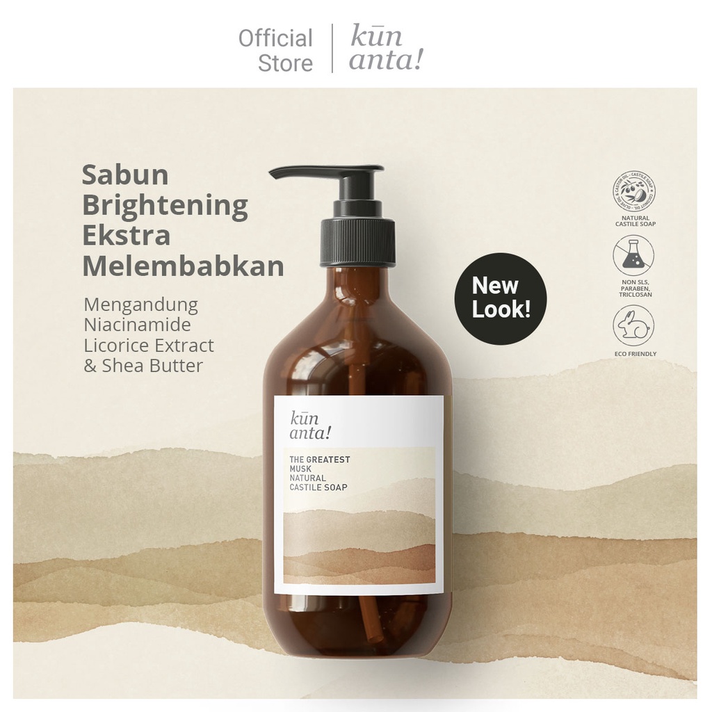 Jual SABUN NATURAL PENCERAH BADAN CASTILE SOAP Kun Anta THE GREATEST