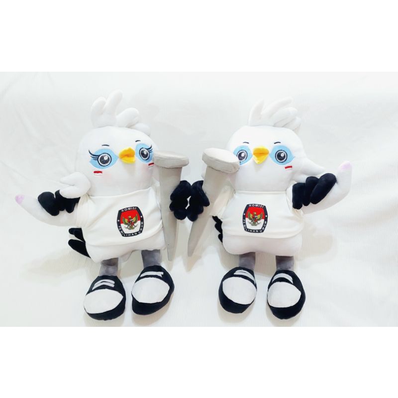 Jual Boneka Maskot Pemilu Sura Sulu Ukuran Standart Cm Shopee