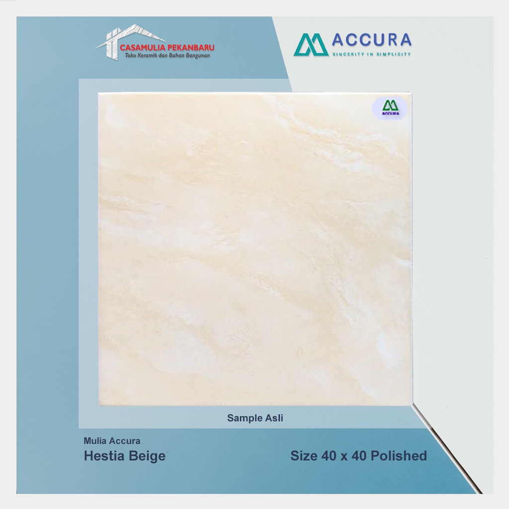 Jual Keramik Lantai Kilat Mulia Accura 40x40 Hestia Beige KW 1 Shopee