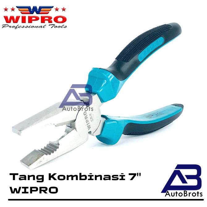 Jual Harga Diskon Wipro Tang Kombinasi Inch Cr V Combination Pliers