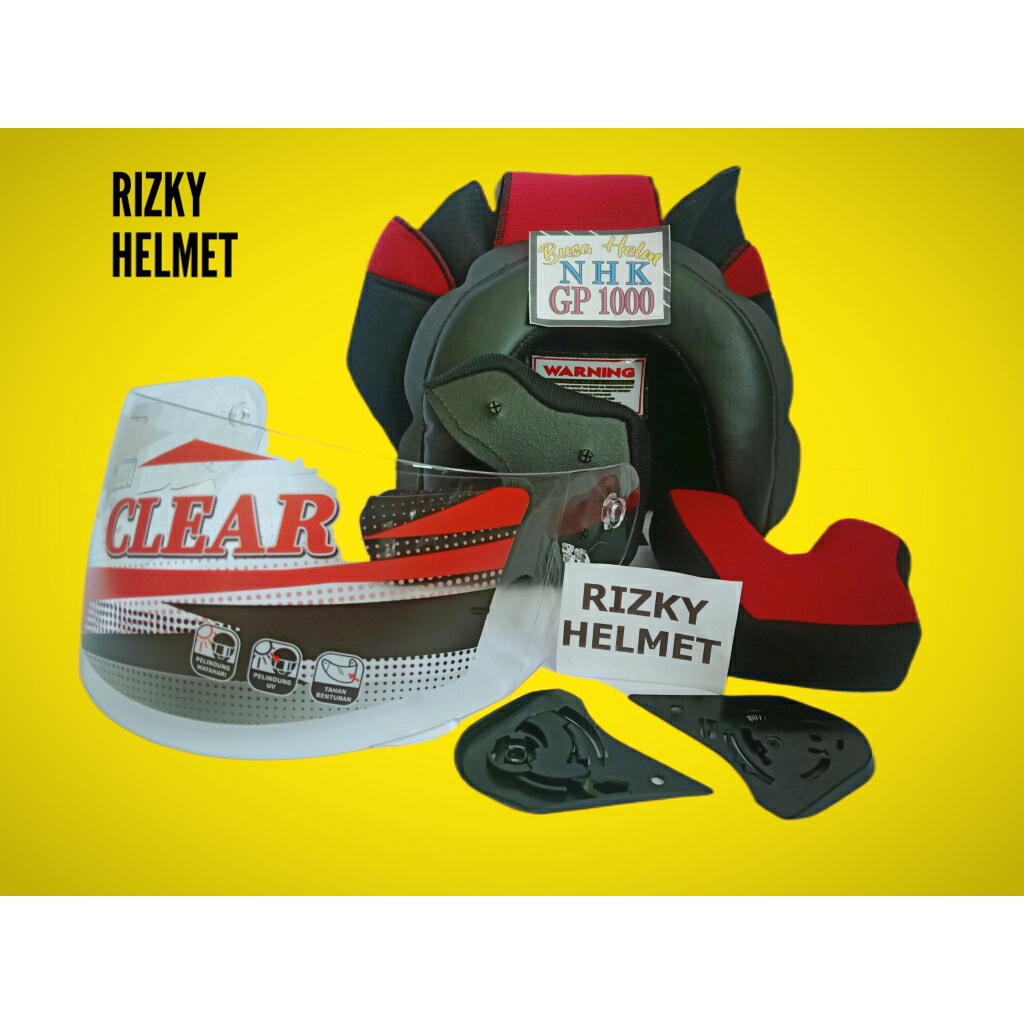 Jual Busa Helm NHK GP 1000 Kaca Nhk Gp1000 Busa Dan Kaca Helm Nhk Gp