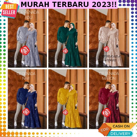 Jual Baju Capelan Gamis Dan Koko Couple Set Khimar Suami Istri Busui