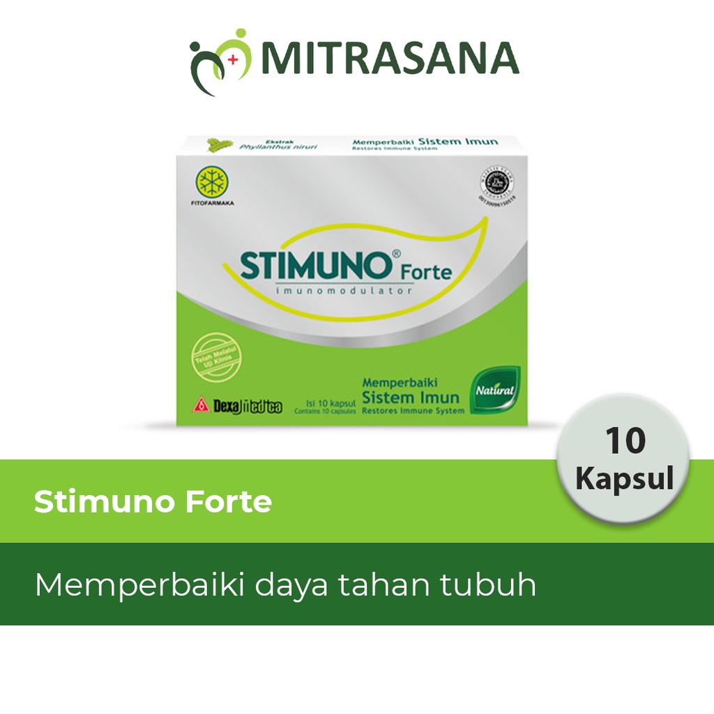 Jual Stimuno Forte Kapsul Membantu Menjaga Daya Tahan Tubuh