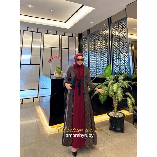 Jual MARIAM DRESS AMORE BY RUBY Shopee Indonesia