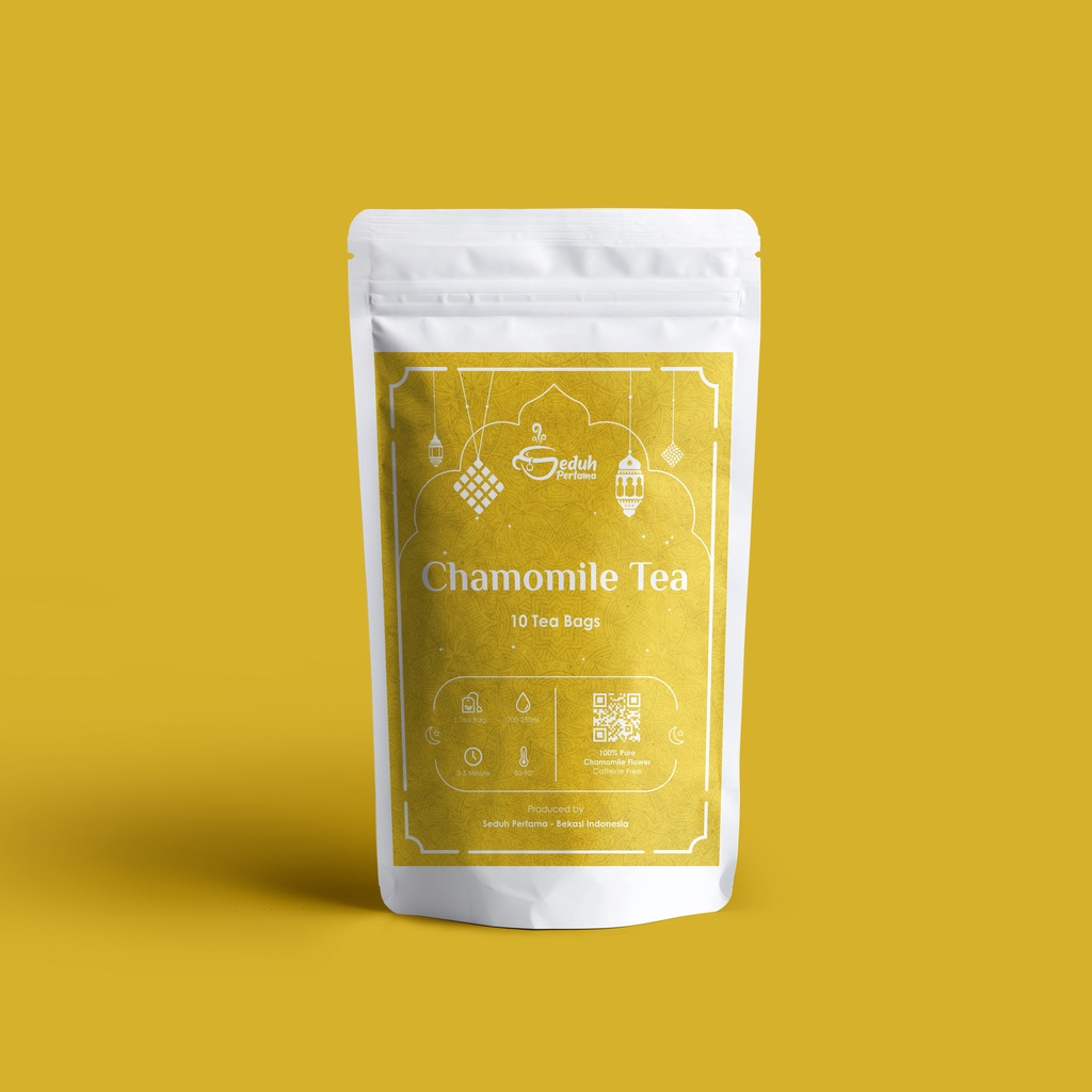 Jual Seduh Pertama 10 Tea Bag Chamomile Teh Insomnia Flower Tea