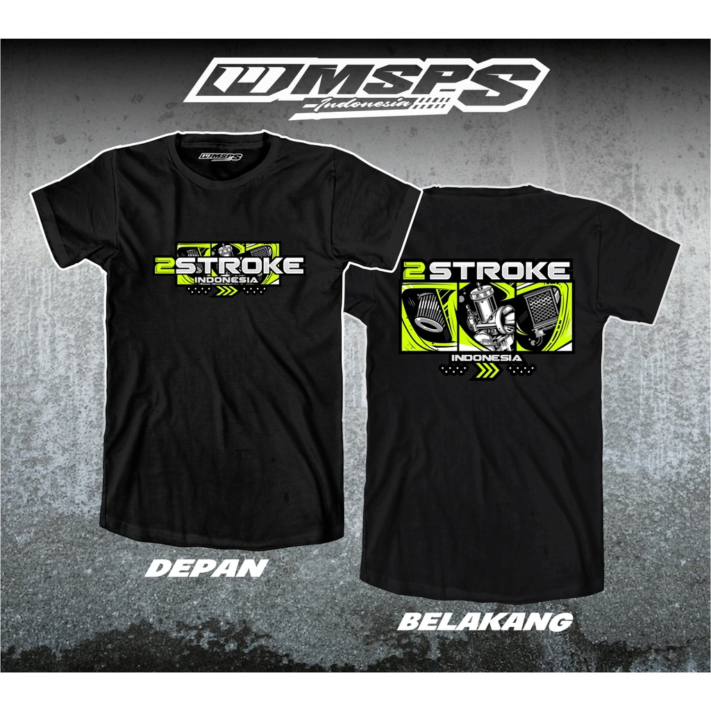 Jual KAOS 2 STROKE KAOS MEKANIK AMATIR KAOS RACING ORIGINAL BAJU