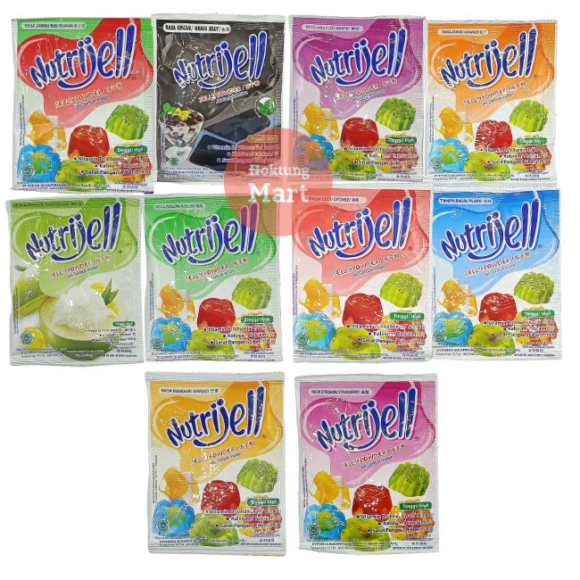 Jual Nutrijell Jelly Bubuk 15gr All Varian Shopee Indonesia