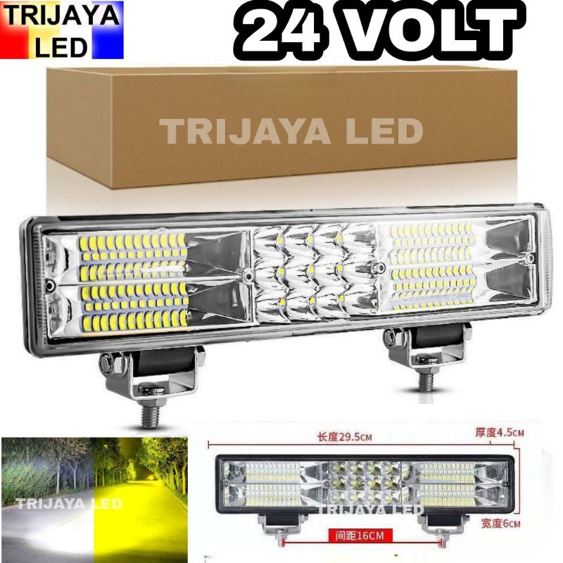 Jual Lampu Tembak Sorot 24 Volt LED CWL 60 Mata CREE Truk Bus Canter