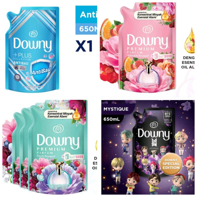 Jual Downy Pelembut Dan Pewangi Pakain Konsentrat Ml Mystique