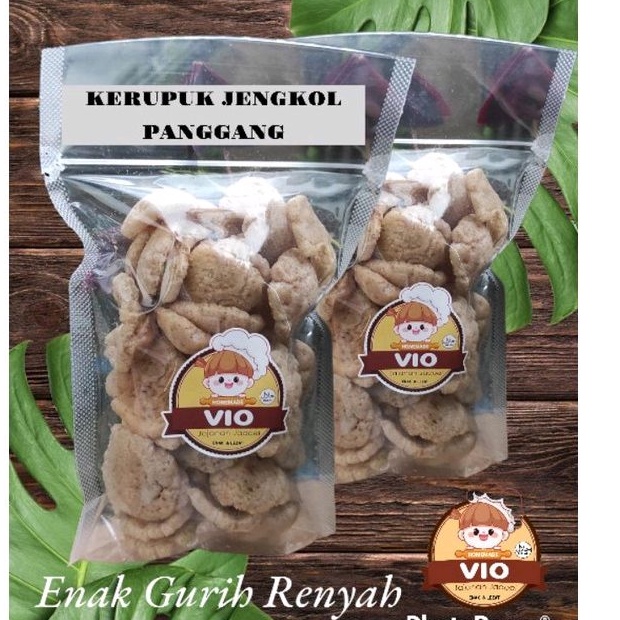 Jual KERUPUK JENGKOL KRUPUK PANGGANG OVEN KEMASAN POUCH OLEH OLEH KHAS