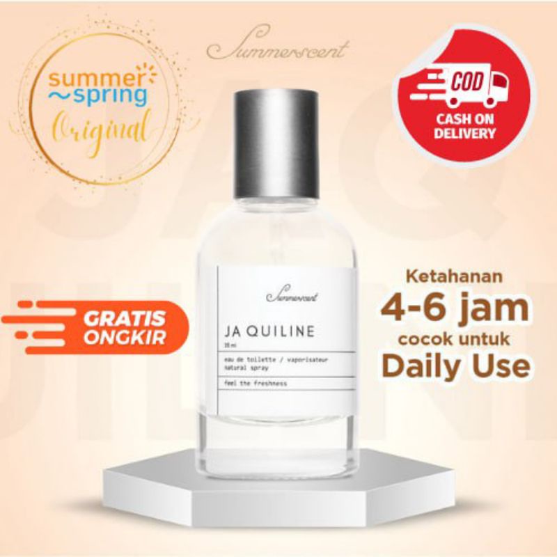 Jual Parfum Summerscent Ja Quiline Ml Eau De Toilette Perfume