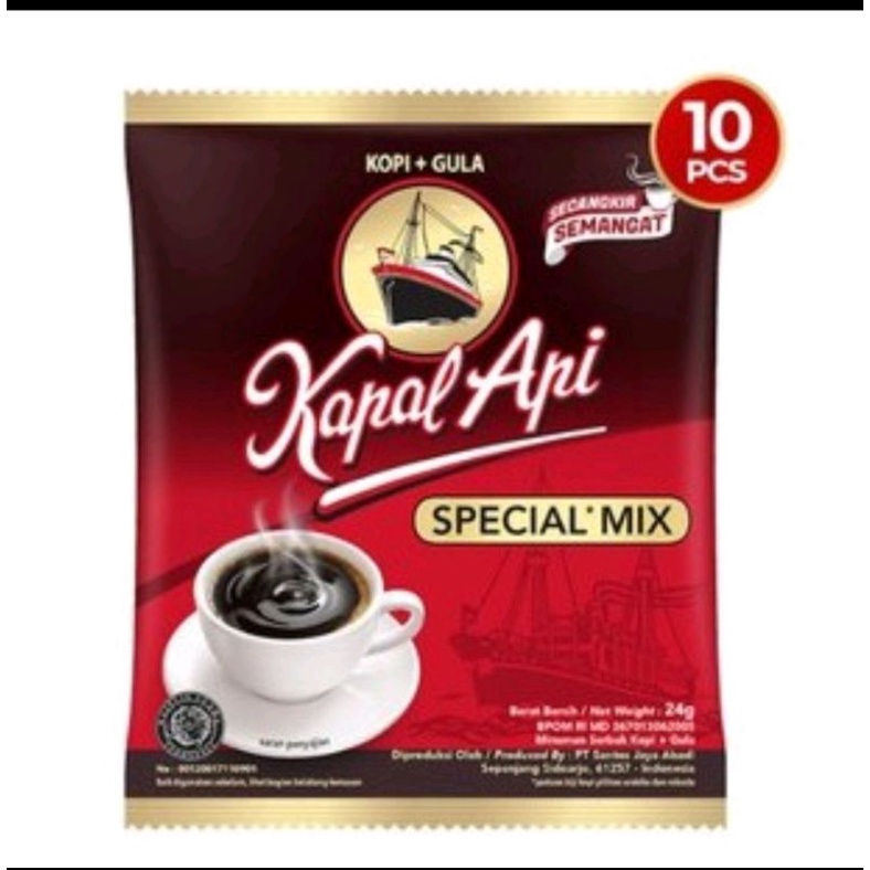 Jual Kopi Kapal Api Special Mix Renceng Isi Sachet Shopee