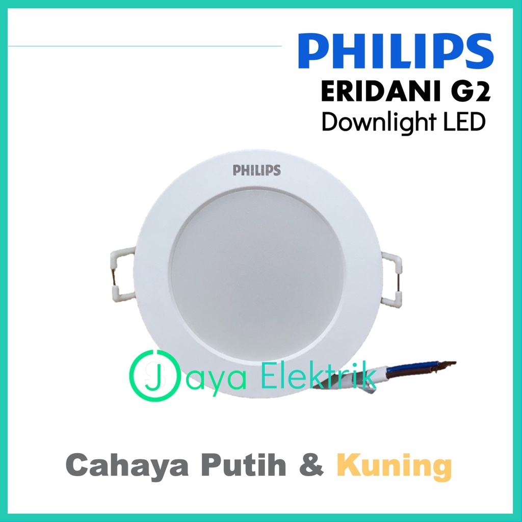 Jual PHILIPS Downlight LED Eridani 3 5W Watt Putih Kuning Eridani G2