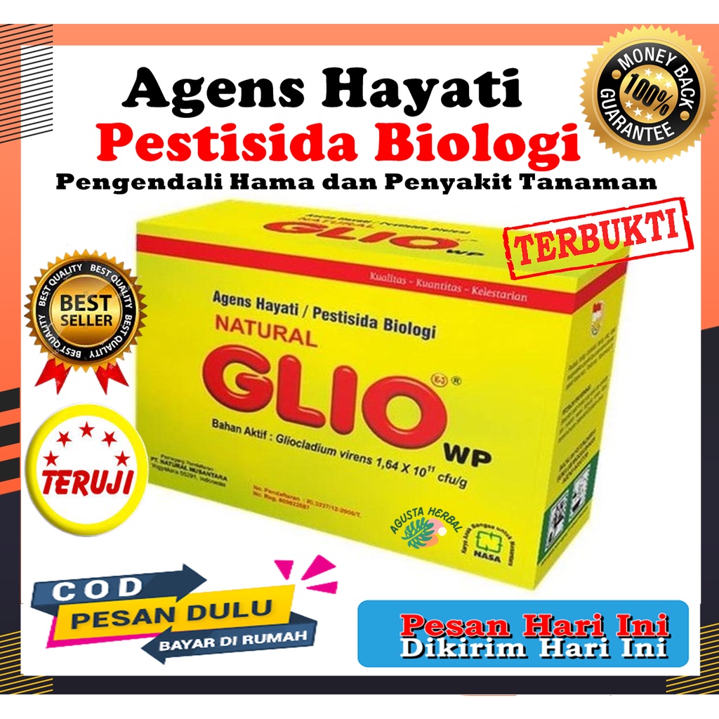 Jual Natural Glio Nasa Gram Agen Hayati Pestisida Biologi