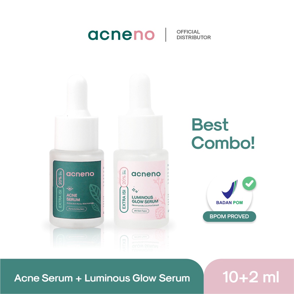 Jual Serum Acne Dan Serum Luminous Glow Acneno Shopee Indonesia