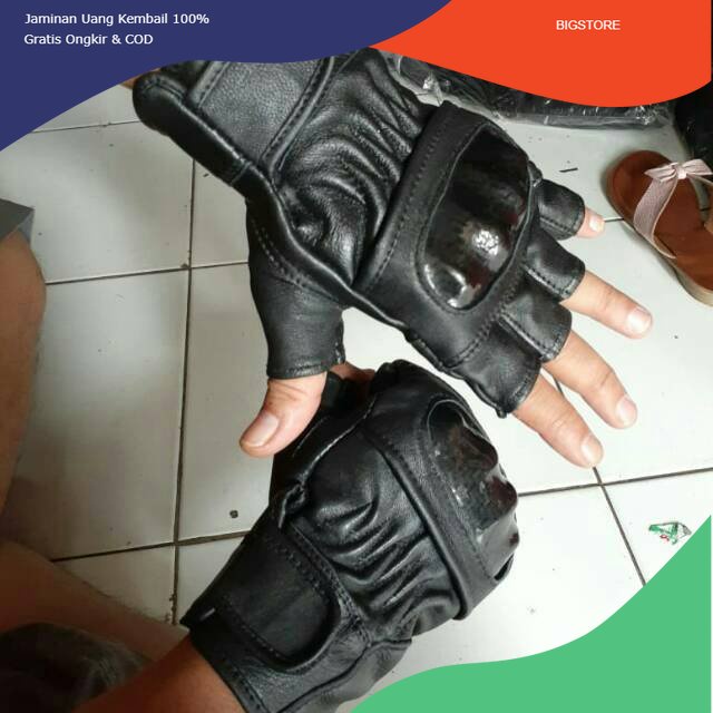 Jual Sarung Tangan Motor Kulit Model Batok Racing Full Half Panjang