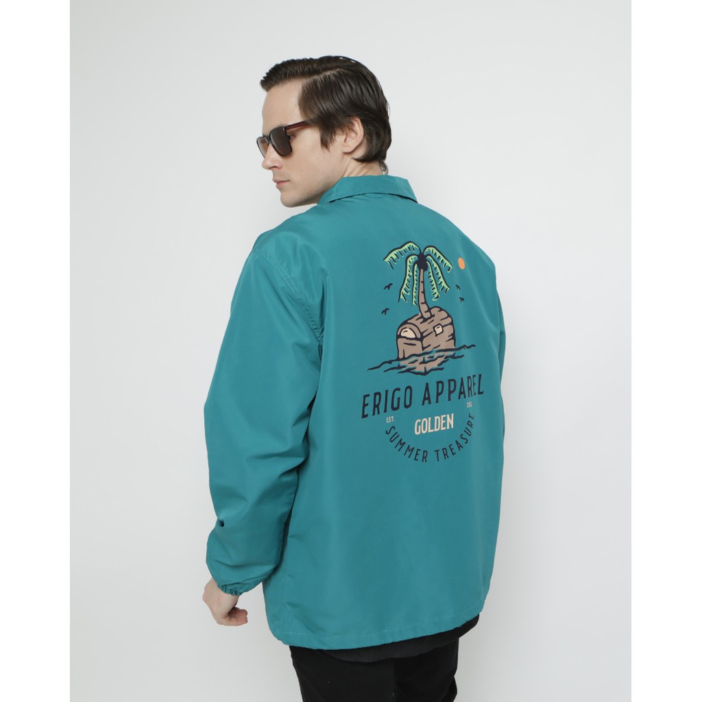 Jual Erigo Coach Jacket Treasure Tosca Shopee Indonesia