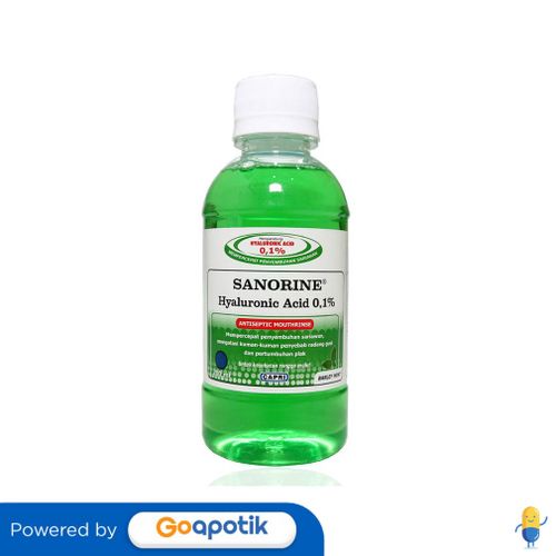 Jual Sanorine Hijau Obat Kumur 200 Ml Shopee Indonesia