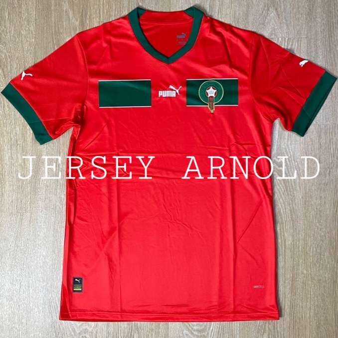 Jual Jersey Maroko Home Musim Maroco Marocco Go Grade