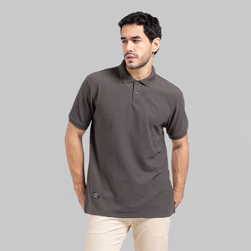 Jual Famo Original Kaos Kerah Polos Lengan Pendek Polycotton Polo Shirt